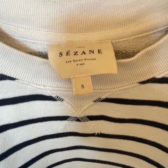 Sezane Alexa sweatshirt size S - Picture 3 of 13